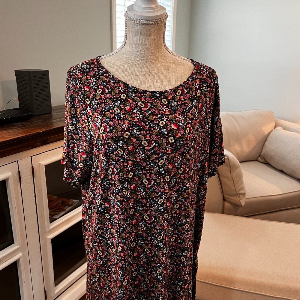 philosophy short sleeved long shirt